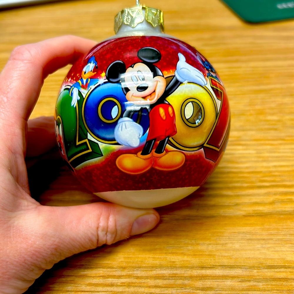 2007 Disney Ball Ornament
